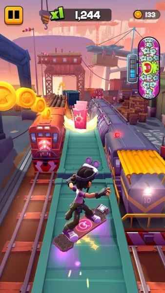 Subway Surfers City Ekran Görüntüsü 1