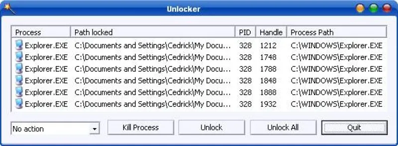 Unlocker Ekran Görüntüsü 1