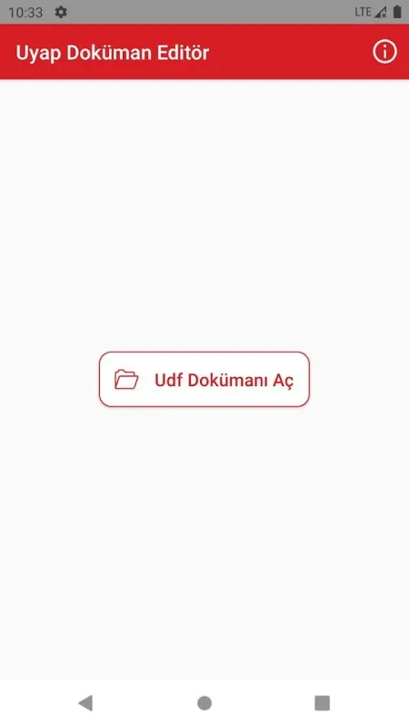 UYAP Doküman Editörü Ekran Görüntüsü