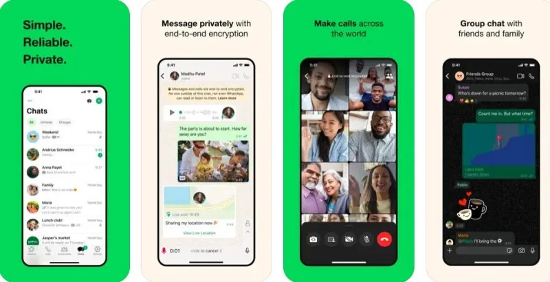 WhatsApp Messenger Ekran Görüntüsü 2