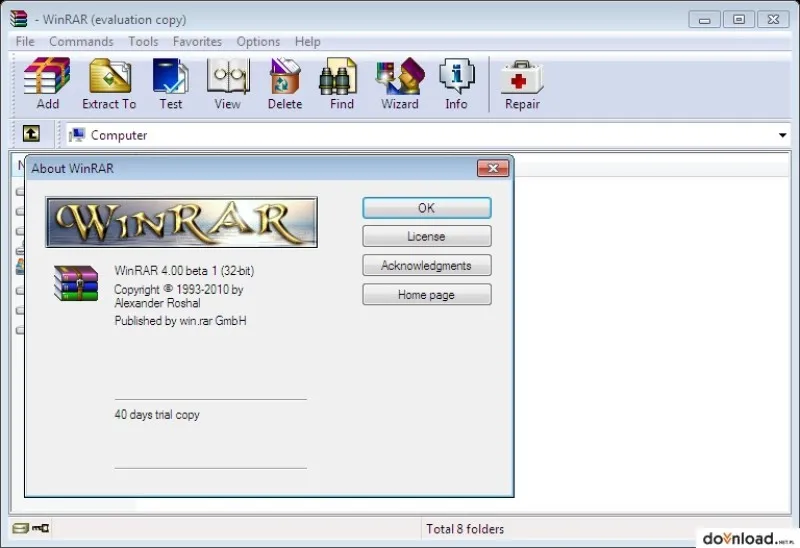 WinRAR Ekran Görüntüsü 4
