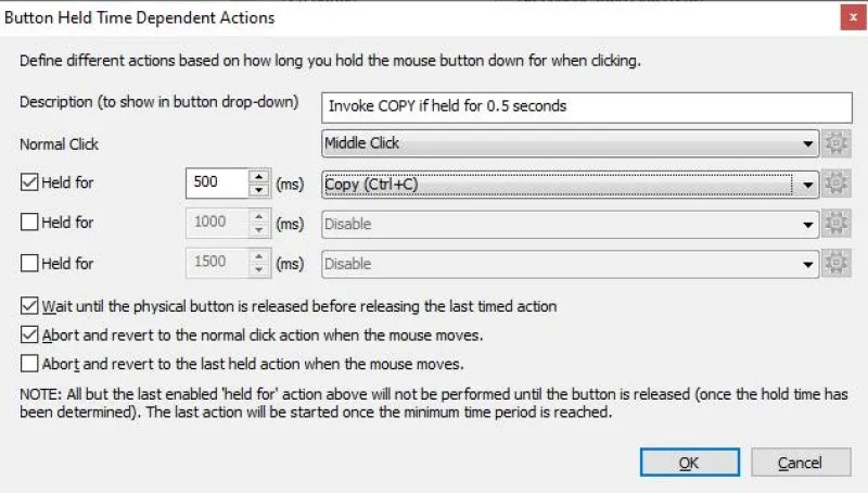 X-Mouse Button Control Ekran Görüntüsü 4