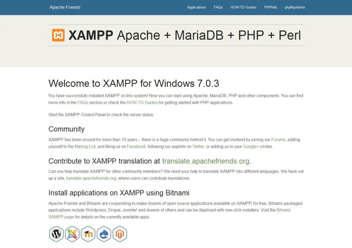 XAMPP İndir - Masaüstü Yazılımları