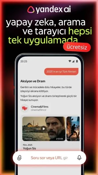 Yandex ai Ekran Görüntüsü 1