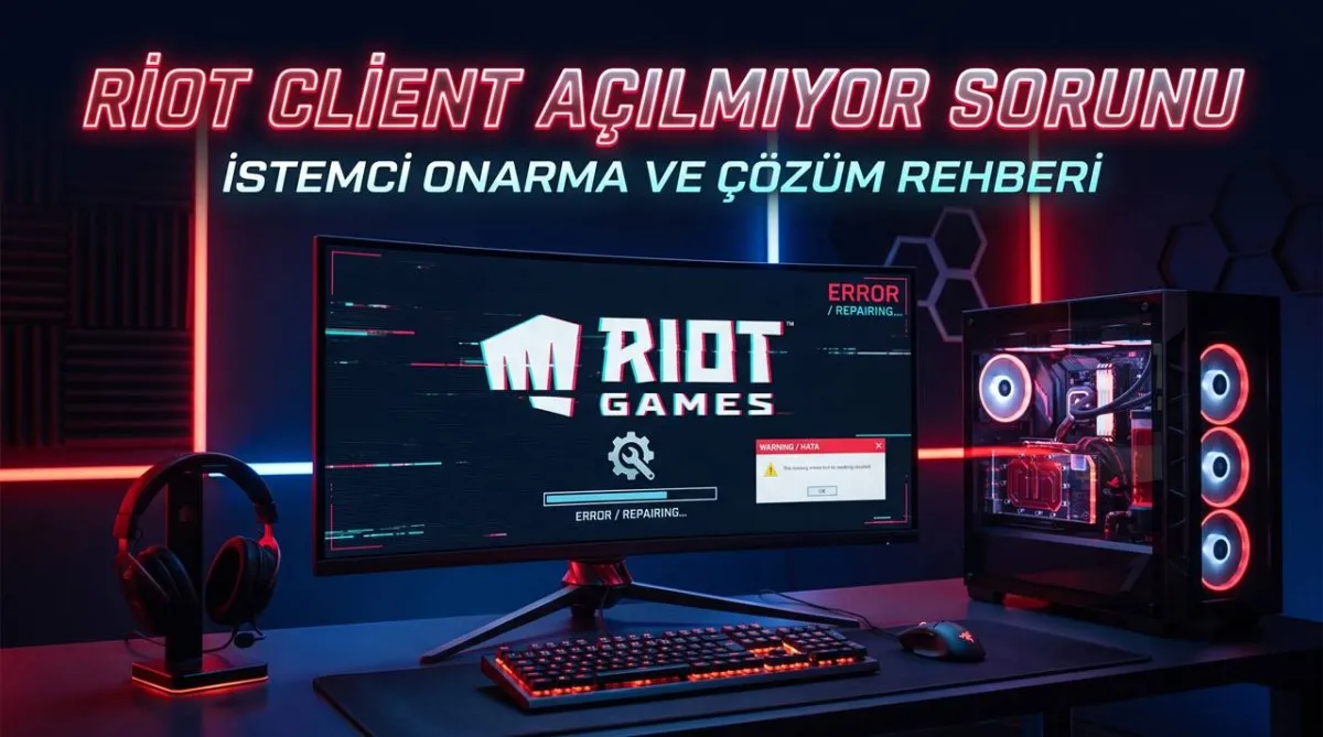Riot Client Açılmıyor ve Güncelleme Takılıyor Hatası: Kesin Çözüm Yolları