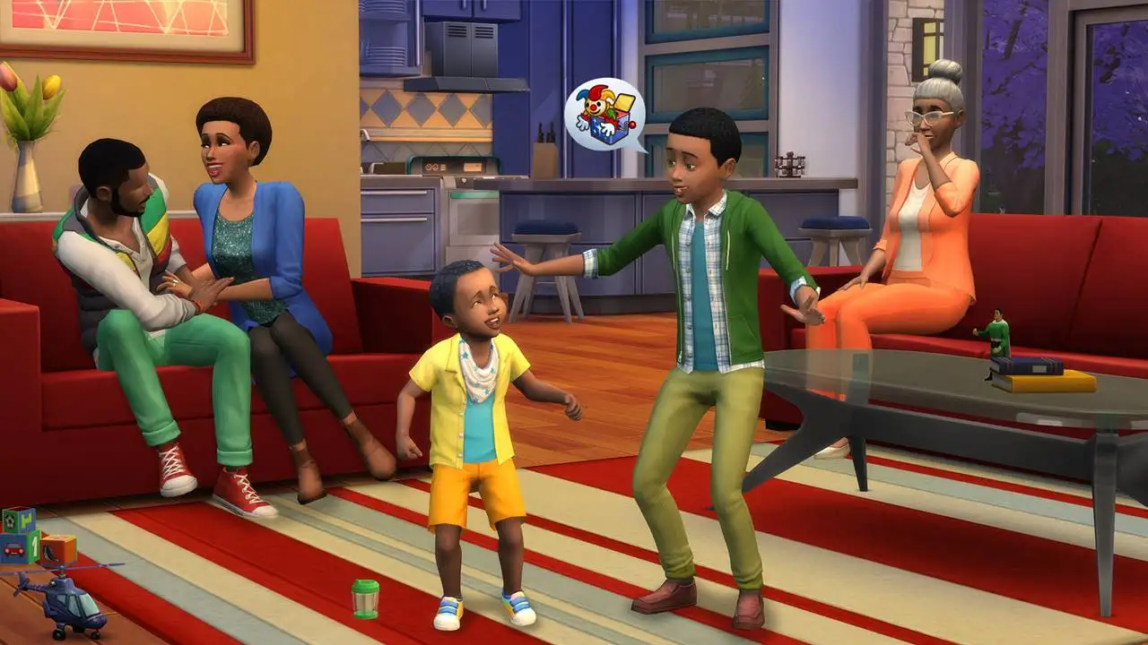 The Sims 4 ücretsiz yaşam simülasyonu oyunu