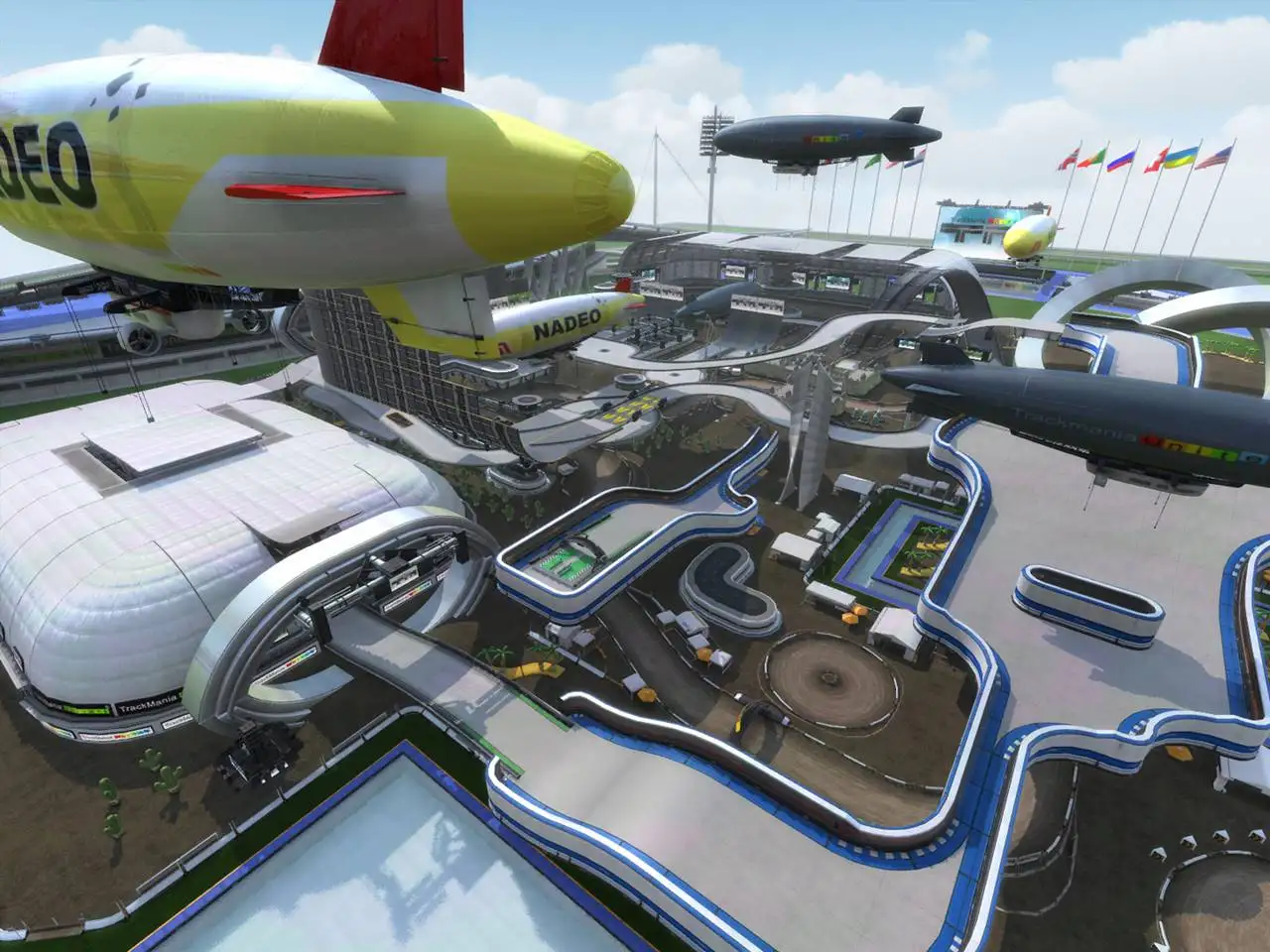 TrackMania Nations Forever ücretsiz yarış oyunu